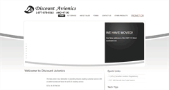 Desktop Screenshot of discountavionics.com