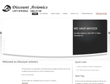 Tablet Screenshot of discountavionics.com